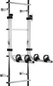 img 1 attached to 🚲 Stromberg Carlson LA-102 Universal Ladder Bike Rack: Secure and Convenient 1-Inch Attachment