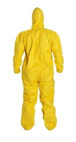 img 2 attached to DuPont Disposable Chemical Resistant Coverall Occupational Health & Safety Products