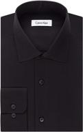 stylish calvin klein performance spread collar men's shirts: perfect for a polished look logo