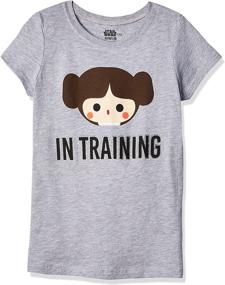 img 3 attached to Star Wars Girls' Train Cap Sleeve T-Shirt - Classic Design