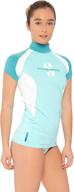 scubapro guard womens sleeve upf50 sports & fitness in water sports logo