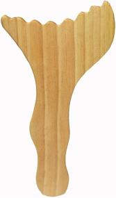 img 4 attached to 🌿 Canoa Wood Therapy Tools: The Perfect Body Shaping and Sculpting Solution with Lymphatic Drainage Paddle for Cellulite - Natural Canoa Wood Massage Tools