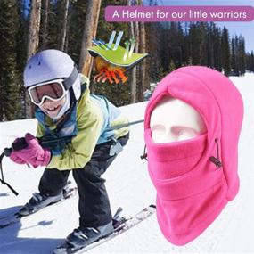 img 2 attached to 🔒 Ultimate Protection: Your Choice Balaclava Cycling Children's Boys' Accessories