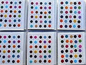img 1 attached to ATCUSA Premium Bindi - Assorted Multi Color and Multi Size Indian Forehead Bindi Round Dot Tattoo Body Art Sticker - 720 Count for Daily Use