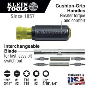 img 3 attached to 🔧 High-Quality Klein Tools Industrial Strength Screwdriver: Your Ultimate Solution