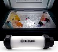 hexnub waterproof rechargeable nighttime illumination logo