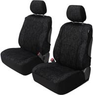 🚗 leader accessories auto saddle front seat covers: 2-piece set for cars, suvs, trucks & minivans logo