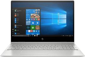 img 1 attached to 💻 HP Envy x360 Конвертируемый ноутбук с сенсорным экраном Full HD 15.6 дюйма, 10-ое поколение процессора Intel Core i7-10510U, 8 ГБ памяти DDR4, 512 ГБ твердотельный накопитель PCIe NVMe, натуральный серебристый цвет.