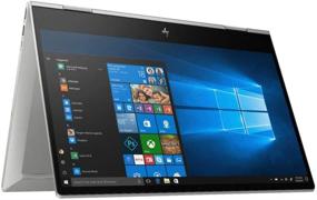 img 4 attached to 💻 HP Envy x360 Конвертируемый ноутбук с сенсорным экраном Full HD 15.6 дюйма, 10-ое поколение процессора Intel Core i7-10510U, 8 ГБ памяти DDR4, 512 ГБ твердотельный накопитель PCIe NVMe, натуральный серебристый цвет.