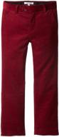 burgundy boys' corduroy pants by isaac mizrahi: top-quality boys' clothing logo