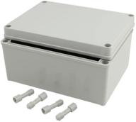 uxcell 200mm dustproof junction enclosure logo