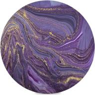 stylish kaariok purple marble placemats for kitchen decor логотип