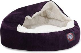 img 2 attached to 🐱 Villa Vintage Canopy Cat Bed - 18 inch