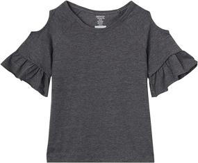 img 1 attached to 👚 Girls' French Toast Sleeve Shoulder T Shirt - Top, Tee & Blouse in Clothing