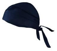 occunomix navy tuff nougies cotton doo rag bandana logo