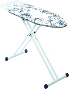 img 1 attached to 🧺 Mabel Home Ironing Board Padded Cover: 100% Cotton, 18" X 47" - White | Superior Quality Ironing Board Cover