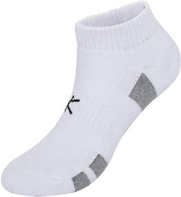 img 1 attached to 🧦 KONY Women's 6 Pairs Thick Cotton Cushioned Low Cut Ankle Athletic Socks with Air-cross Mesh - Size 6-9, No Show Running Socks for Maximum Comfort