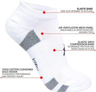 🧦 kony women's 6 pairs thick cotton cushioned low cut ankle athletic socks with air-cross mesh - size 6-9, no show running socks for maximum comfort логотип