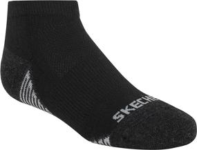 img 2 attached to Skechers Socks Black Yellow 5 6 5