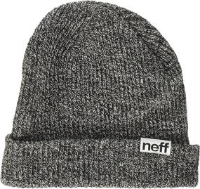 img 1 attached to 🧢 Neff Heather Fold Cuffed Beanie: The Ultimate Soft Winter Hat for Unisex Warmth and Style