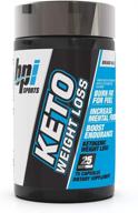 🔥 bpi sports keto weight loss: ketogenic fat burner with raspberry ketones - boost mental focus, endurance, and fat burning - 75 capsules logo