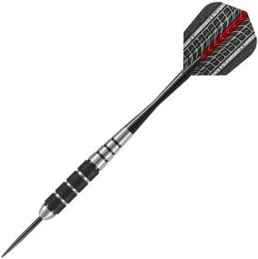 img 1 attached to 🎯 Enhance Your Dart Game with the Harrows Black Jack Stainless Steel Tip Dart, 22gm