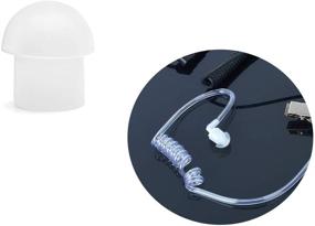 img 1 attached to HYS Replacement Surveillance Transparent Earpieces