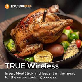 img 3 attached to 🔥 MeatStick X Set: Ultimate 260ft Wireless Meat Thermometer for BBQ, Smoker, and More!