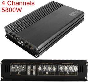 img 2 attached to 5800W Channel Amplifier Stereo Subwoofer