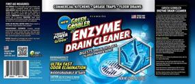 img 3 attached to 🌿 Green Gobbler Enzymes for Grease Trap & Sewer: Effective Odor Control & Breakdown of Grease, Paper, Fat, and Oil (4 Gallon Case)