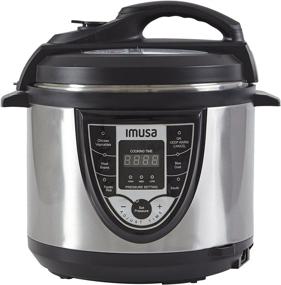 img 4 attached to 🍲 IMUSA GAU-80105 5 Quart Electric Stainless Steel Digital Pressure Cooker/Multi-use, Silver (Insta-Pot)