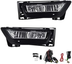 img 4 attached to 🚘 Honda Accord 2013-2015 4-door Sedan Fog Lights Replacement - H11 12V 55W Halogen Bulbs HO2593132 HO2592132 (Clear Lens)