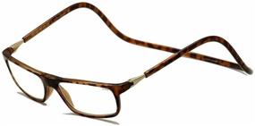 img 4 attached to 👓 CliC Executive Magnetic Reading Glasses - Tortoise, +2.50 Magnification: Effortless Style and Enhanced Clarity