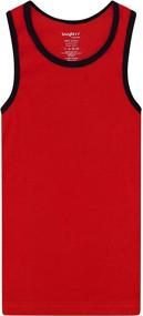 img 1 attached to 👕 Ultimate Comfort: Sleeveless Undershirts for Boys' made with Premium Cotton - Buyless Fashion