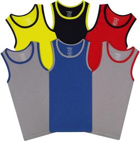 img 4 attached to 👕 Ultimate Comfort: Sleeveless Undershirts for Boys' made with Premium Cotton - Buyless Fashion