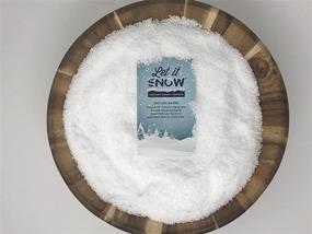 img 1 attached to ❄️ Premium Let it Snow Instant Snow Powder - Made in The USA - Perfect for Holiday Snow Decorations, Slime and More!