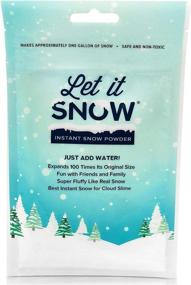 img 4 attached to ❄️ Premium Let it Snow Instant Snow Powder - Made in The USA - Perfect for Holiday Snow Decorations, Slime and More!