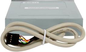 img 1 attached to Rosewill RCR-IC001 Чтение карты USB 2.0 внутреннего типа 3.5 дюйма и порт USB с дополнительной серебристой панелью (RCR-IC001)