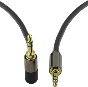 img 3 attached to High-performance Mediabridge 3.5mm Male to Male Right Angle Stereo Audio Cable (12 Feet) - Optimal 90° Connector for Seamless Flush Connections - Enhanced Design for Smartphone, Tablet & MP3 Cases - (Part# MPC-35RA-12)