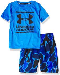 img 4 attached to 👕 Under Armour Little Biogen Stripe Boys' Clothing and Swim: High Performance Gear for Active Boys