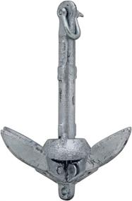 img 3 attached to Maximize Stability with Extreme Max 3006.6542 BoatTector Galvanized Folding Anchor - 1.5 lbs.