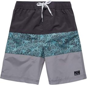 img 2 attached to Big Chill Boys Swim Trunks Boys' Clothing for Swim