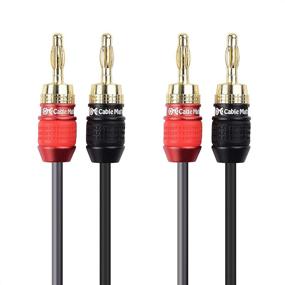 img 4 attached to 🔊 Cable Matters Heavy Duty 12 Gauge Speaker Wire: Oxygen-Free Bare Copper (OFC) Banana Plug Cable - 6ft/1.8m for Superior Sound