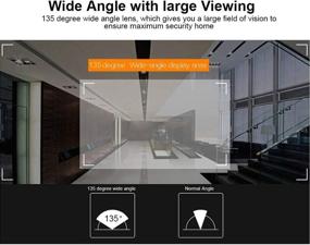 img 3 attached to Mugast Doorbell Peephole Instrument Monitoring