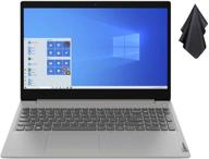 💻 ноутбук lenovo ideapad 3 15.6" fhd без сенсорного экрана - самая новая модель 2021 года с процессором intel i3-1005g1, 12 гб оперативной памяти, 256 гб ssd, веб-камерой, wifi 5, hdmi, windows 10 s - в комплекте с тканью oydisen. логотип