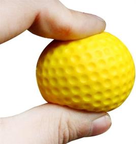 img 3 attached to Crestgolf Foam Sponge Practice Golf Ball Soft Balls: Ideal for Cats and Kids - 12/50 pcs per Bag