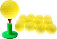 crestgolf foam sponge practice golf ball soft balls: ideal for cats and kids - 12/50 pcs per bag logo