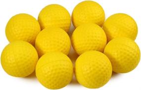 img 2 attached to Crestgolf Foam Sponge Practice Golf Ball Soft Balls: Ideal for Cats and Kids - 12/50 pcs per Bag