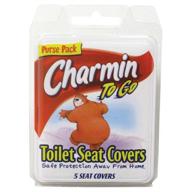 🚽 convenient charmin to go seat covers: protection & comfort on-the-go! logo
