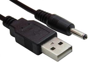 img 1 attached to CableDeconn USB A to DC 3.5 mm/1.35 mm 5V DC Barrel Jack Power Cable - Effortless Charging and Powering Solution